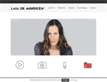 Tablet Screenshot of laiademendoza.com